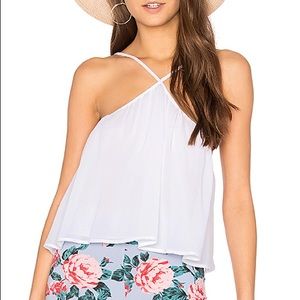 Show Me Your MuMu Lex Tassel Top White M NWT